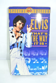 ELVIS That's the Way It Is VHS Tape Special Edition 2001