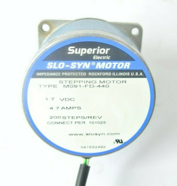 Superior Electric SLO-SYN Motor M091-FD-440 SLO-SYN Stepping Motor