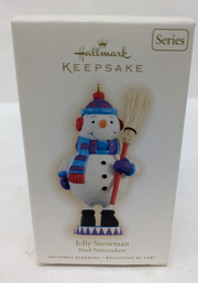 Hallmark Keepsake Christmas Ornament QX8315 Jolly Snowman Noel Nutrackers