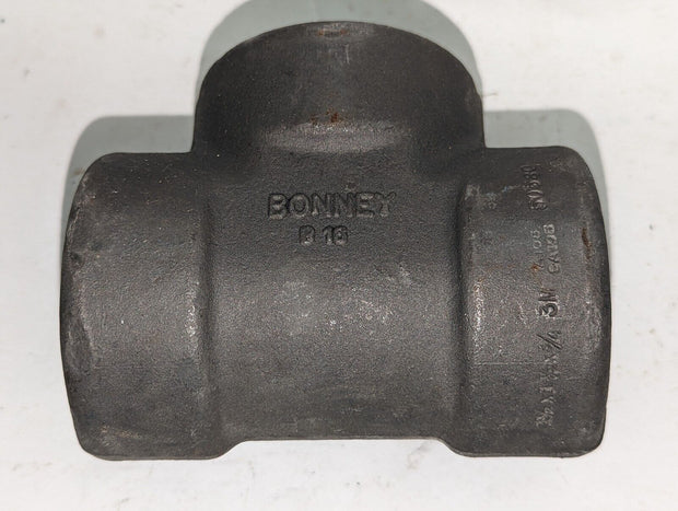 BONNEY B16 FORGED STEEL TEE 1-1/2" x 1-1/2" x 3/4" 3M 8555