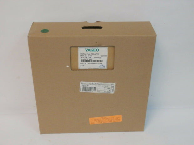 YAGEO 464R 1/4W Metal Film Resistor Box of 5000 MFR-25FRF-464R