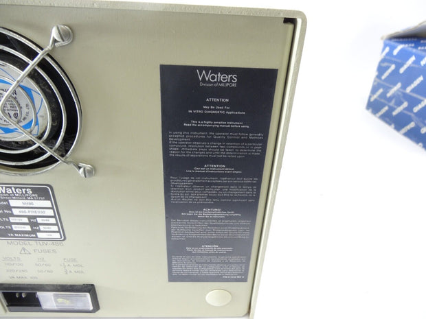 Waters 486 Tunable Absorbance Detector for Parts / Repair M486 Battery Error