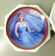 Danbury Mint High Fashion 1959 Barbie Bride To Be Porcelain Collector Plate NRFB