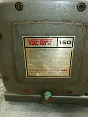 VacTorr 150 Vacuum Pump Belt Driven GE AC Motor 5KC39SG566X HP 3/4 RPM 1725