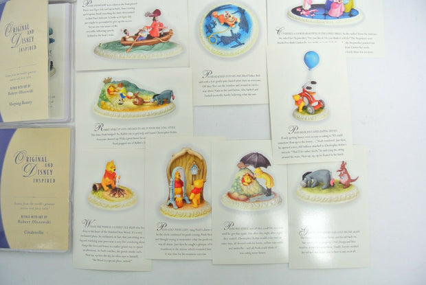 Olszewski Disney Showcase Collection Postcards- Bambi Cinderella Sleeping Beauty