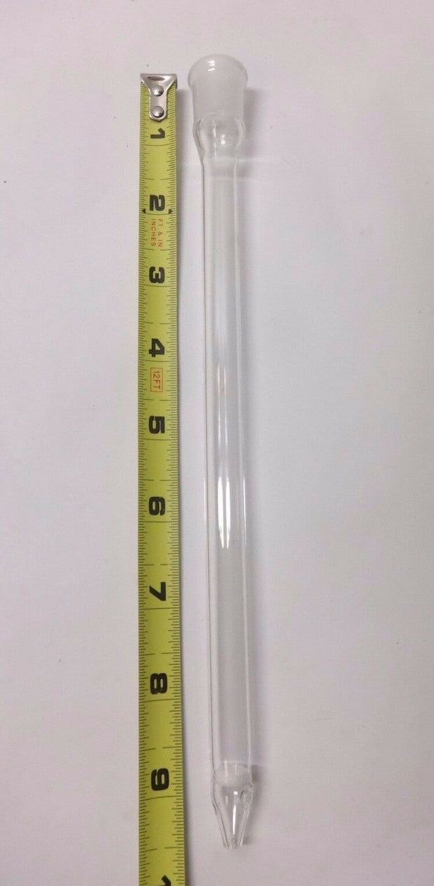 9.5" Pyrex 14/20 Chromatography Column Fritted Funnel