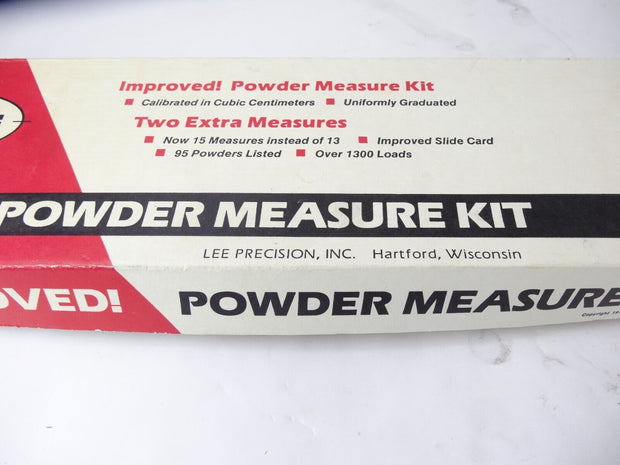 Reloading Lee Powder Measure Kit #90100