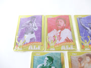 Muhammad Ali Embossed 5 Metal Cards Metallic Impressions