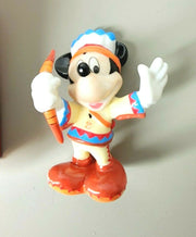 VTG Disney Enesco Mickey Thanksgiving Figurine  #655287 3.5", NRFB, NIB