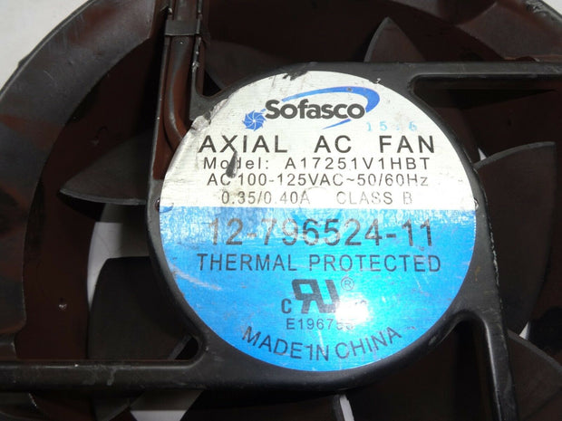 Sofasco Axial AC Fan Model A17251V1HBT, Lot of two (2)