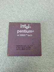 Intel Pentium MMX 166 MHz SL27K 166MHz 66M Socket 7 A80503166  Rare CPU Vintage