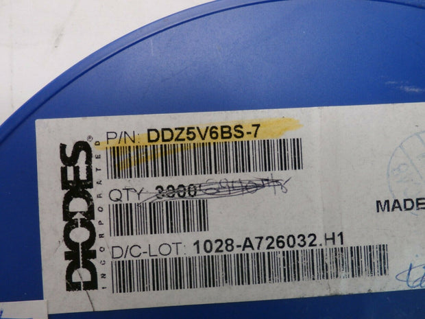 Diodes Incorporated DIODE ZENER 5.6V 200MW SOD323 (DDZ5V6BS-7), Qty 1910