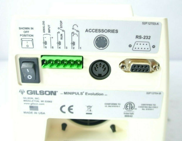 Gilson Minipuls Evolution Peristaltic Pump - For PARTS / REPAIR