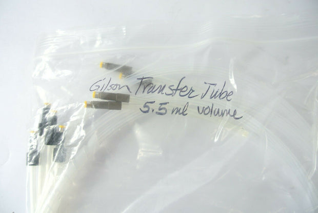 Gilson Transfer Tubing 5.5 ml volume - approx 9' - New Old Stock