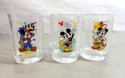 McDonalds Walt Disney World 100 Years of Magic Cups Glasses Collector Set of 3