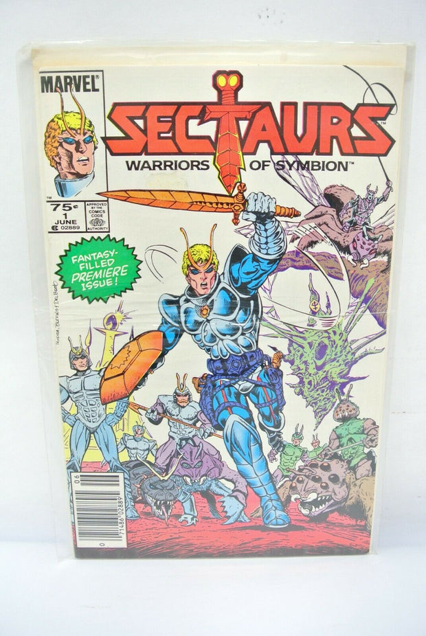 SECTAURS Warriors of Symbion #1 Marvel Comics Premiere Issue 1985