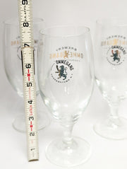 Ommegang Brewery Cooperstown NY Beer Glass - Lot of 3
