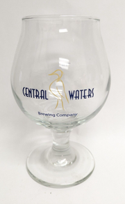 Central Waters Brewing Company Amherst Wisconsin Stemmed Beer Glass - Case of 12