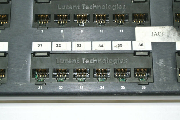 Lucent Technologies 24-Port 1100GS GigaSpeed Ethernet Patch Panel