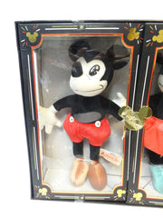 Limited Ed Disney Parks Charlotte Clark Mickey & Minnie Mouse Plush Collectibles