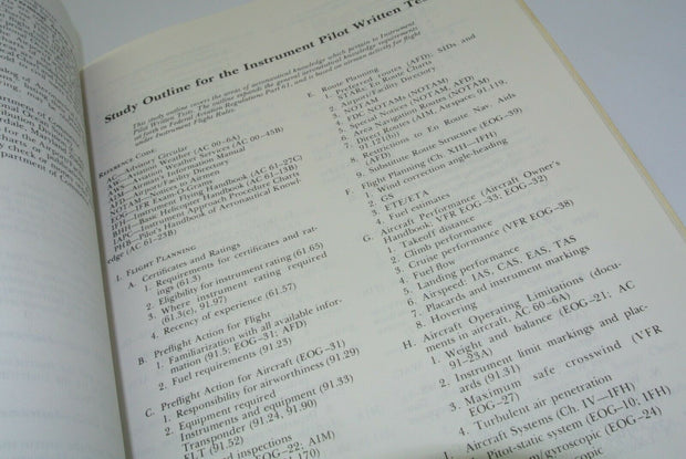 Vintage 1980 FAA Instrument Flying Handbook Federal Aviation Agency