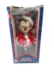 Vintage 1996 Santa's Best Holiday Animation Mickey Mouse 25-1/2"H