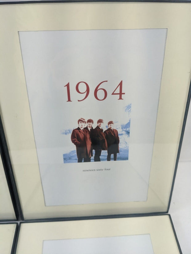 Beatles Framed Collector's Prints , 1960-65, Set of (4)