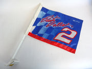 NASCAR Racing Rusty Wallace #2 Auto Car Truck Flag
