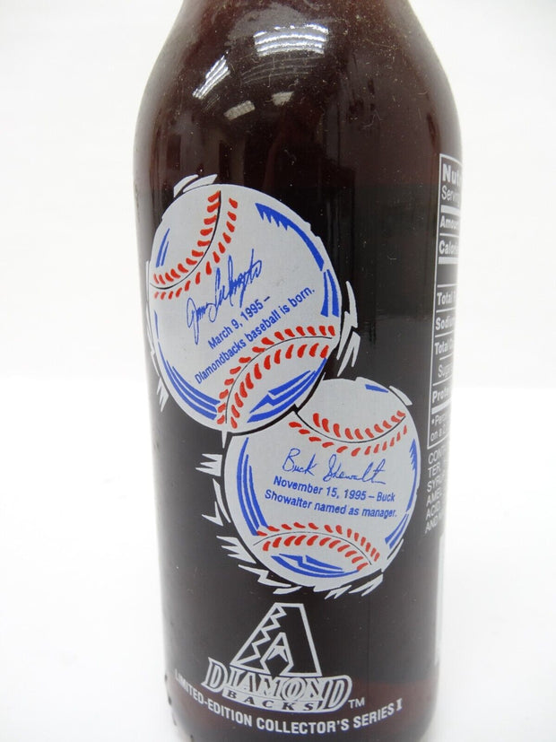 Vintage Pepsi Arizona Diamondbacks MLB Commemorative 12oz Longneck Glass Bottles