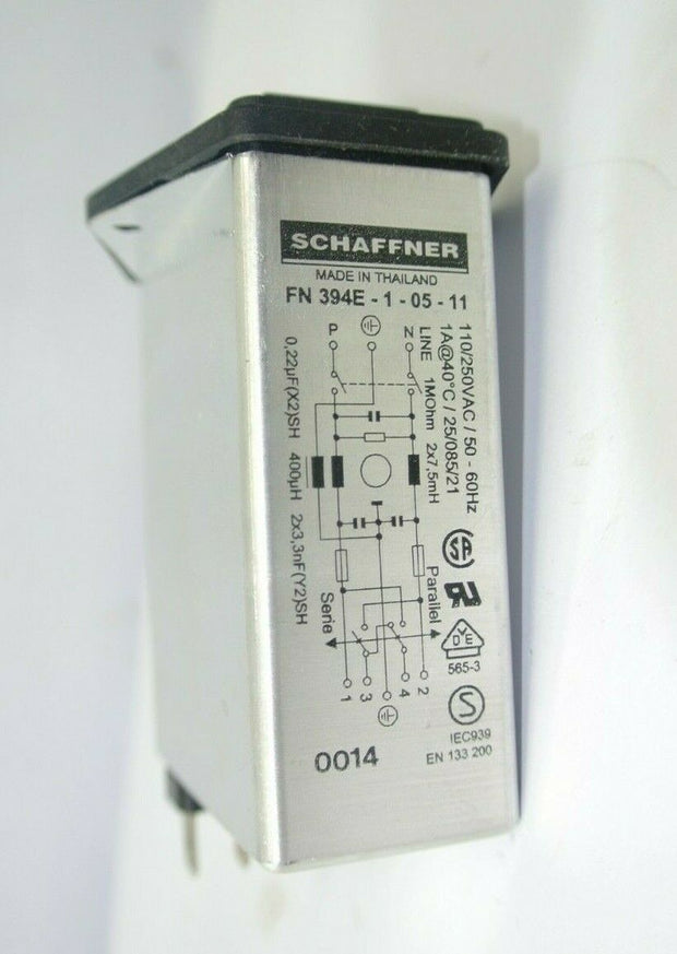 Schaffner FN 394E-1-05-11 110/250VAC 50-60Hz