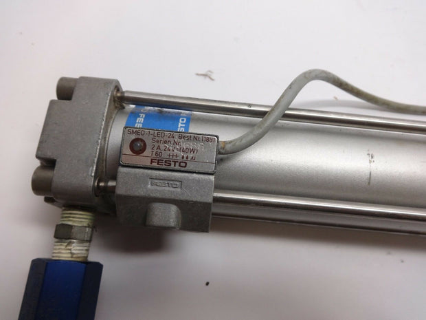 Festo DNN-40-610-PPV-A Pneumatic Cylinder 12 Bar, 180 PSI