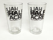 Half Acre Beer Company Chicago, IL - Pint Beer Glass - Set of 2