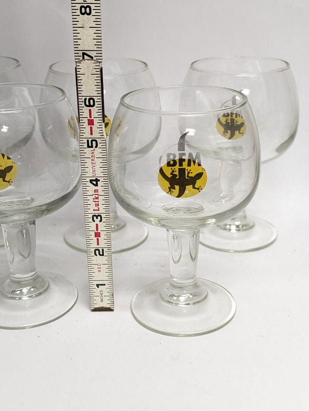 BFM Brasserie des Franches-Montagnes Beer Glass 0,25L - Set of 5 Glasses