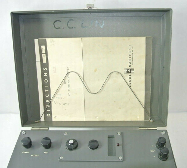 Leeds & Northrup Volt Potentiometer Galvanometer Cat. No. 8687