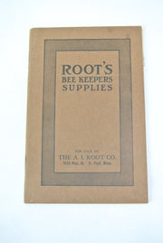 Antique Root's Bee Keepers Supplies Catalog A.I. Root Co. January 1912