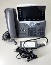 Cisco 8841 CP-8841-K9 IP Phone LCD Display w/ PSU, Cleaned & Tested,