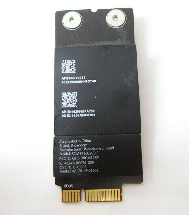 AIRPORT WIRELESS WIFI BLUETOOTH CARD Apple iMac 21.5" A1418, 27" A1419 TESTED