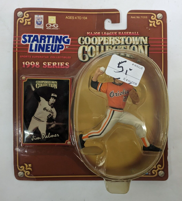 Starting Lineup Cooperstown Collection 1998 Jim Palmer Orioles