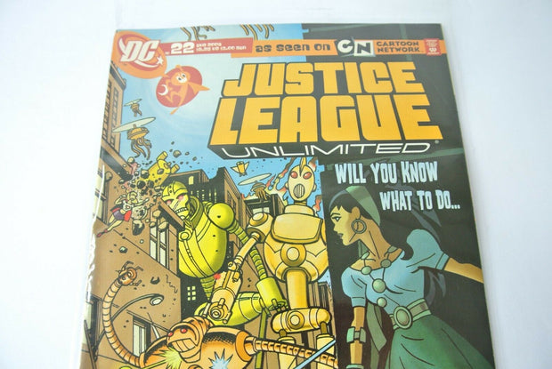 JUSTICE LEAGUE UNLIMITED (Aug.2006 ) #22 Comic Book - Excellent condition!