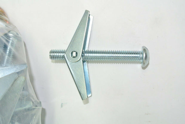 Fastenal 3/8" - 16 x 3" Zinc Plated Toggle Bolt Anchor #51678 - Bag of qty 40
