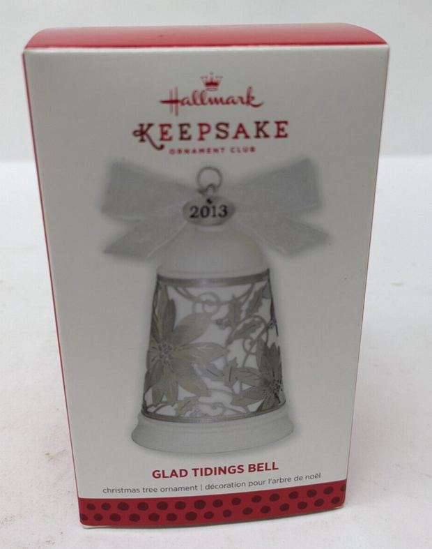 Hallmark Keepsake Christmas Ornament QXC5074 Glad Tidings Silver Bell