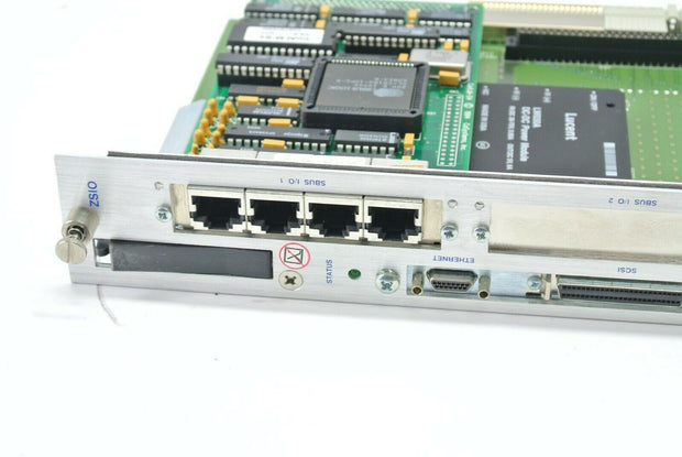 CNT Ultranet Storage Director ZSIO Module Card 4x SBUS I/O, Ethernet, SCSI Port
