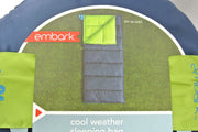 Embark Cool Weather Sleeping Bag, Comfortable to 40° F, 33 in. x 75 in. - NEW