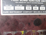 Parr Laboratory Oxygen Unit w/ ignition assembly