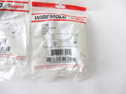 Lot of 6 Wiremold V718 V700 Raceway External Elbow Surface Metal Fitting