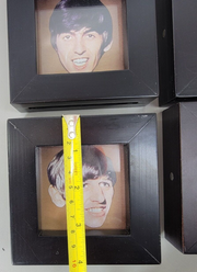 Individually Framed Prints of The Beatles, in Frames w/ Magnets