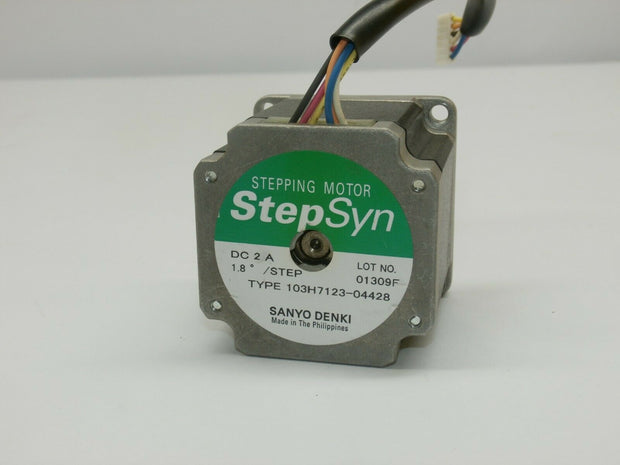 Sanyo Denki StepSyn Stepping Motor 2 A , 1.8* / Step 103H7123-04428