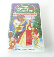 Disney's Beauty & The Beast The Enchanted Christmas First Edition VHS Tape