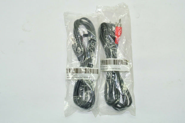 6Ft 3.5mm AUX Stereo 1/8" Male to 2 RCA Male Audio Cable MP3 iPod Cord - Qty 2