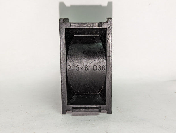 038 Conduit Clip Black Plastic - 2-3/8" Inner Diameter - NOS Box of Qty 36